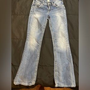 Women’s silver SUKI jeans